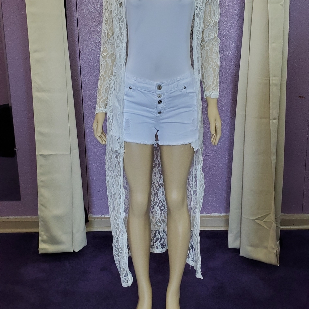 Shorts, bodysuit, cover up (purse not included) all $10.00 items are 2 for $15.